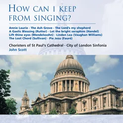 How can I keep from singing?