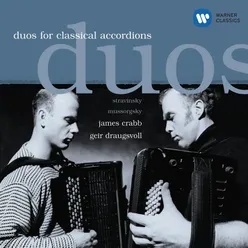 Russian music arr arranged for two accordions