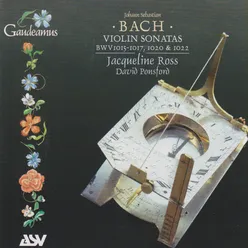 J.S. Bach: Violin Sonatas BWV 1015-1017, 1020 & 1022