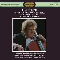 Suite for Violoncello Solo No. 4 in E-Flat Major, BWV 1010: II. Allemande