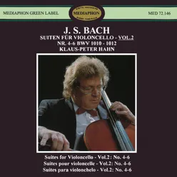 Suite for Violoncello Solo No. 5 in C Minor, BWV 1011: V. Gavotte I/II/I