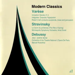 Varèse, Stravinsky, Debussy: Works