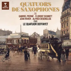 Schmitt: Quatuor de saxophones, Op. 102: I. Mouvement de fugue ou presque. Avec une sage décision