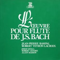 Bach, JS: Flute Sonata in E Minor, BWV 1034: I. Adagio ma non tanto