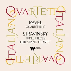 Stravinsky: 3 Pieces for String Quartet: No. 1