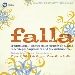 7 Canciones populares españolas: No. 6, Canción