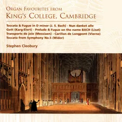 Finale (Andante) from Organ Sonata in D minor Op. 65 No. 6