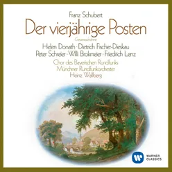 Der vierjährige Posten, D. 190: Ensemble. "Um Gotteswillen, er ist verloren!" (Käthchen, Walther, Veit, Duval, Hauptmann, Chorus)