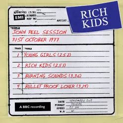John Peel Session [31 October 1977] 31 October 1977