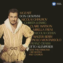 Don Giovanni K527, Atto Primo, Scena prima, Introduzione: Notte e giorno faticar (Leporello): Lasciala, indegno! (Commendatore/Don Giovanni/Leporello)