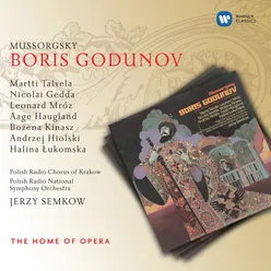Boris Godunov, ACT TWO: Chevó? Al lyúty zvyar nasyédku vspolokhnul? (Boris/Nurse/Xenia)