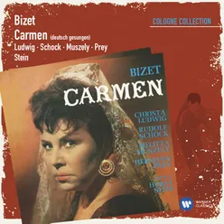 Carmen · Oper in 4 Akten (deutsch gesungen), Zweiter Akt: Nr.18 Holla! Carmen! Holla, holla! - Wer klopft? Wer ist da? (Finale: Zuniga, Don José, Carmen, Remendado, Dancairo, Frasquita, Mercédès, Chor)