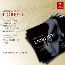 Monteverdi: L'Orfeo, favola in musica, SV 318, Act 5: "Hor l'altre donne son superbe e perfide" (Orfeo)