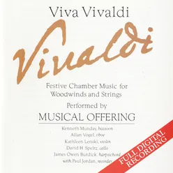 Vivaldi: Concerto in G Minor (P. 360) - Allegro, Largo, Presto