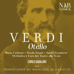 Otello, IGV 21, Act I: "Innaffia l'ugola!" (Jago, Cassio, Coro, Roderigo, Montano)