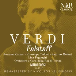 Falstaff, IGV 19, Act I: "Falstaff! - Olà!" (Dr. Cajus, Falstaff, Bardolfo, Pistola)