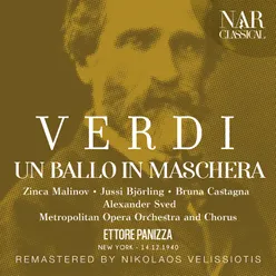 Un ballo in maschera, IGV 32, Act I: "Su, profetessa, monta il treppiè" (Coro, Oscar, Riccardo)