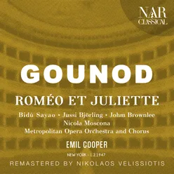 Roméo et Juliette, CG 9, ICG 156, Prologue: "Vérone vit jadis deux familles rivales" (Chœur)