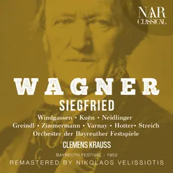 Siegfried, WWV 86C, IRW 44, Act II: "Willkommen, Siegfried!" (Mime, Siegfried, Alberich)