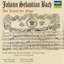 Johann Sebastian Bach: Die Kunst der Fuge String Quartet Version
