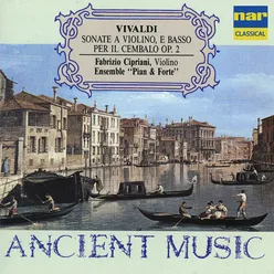 Vivaldi: Sonate a Violino e Basso Per il Cembalo, Op. 2