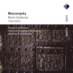 Mussorgsky / Arr Lloyd-Jones : Boris Godunov : Act 4 "Deo, Gloria, Gloria" [Simpleton in the Kromy Forest] [Lavitsky, Chernikovsky, Chorus, Simpleton]