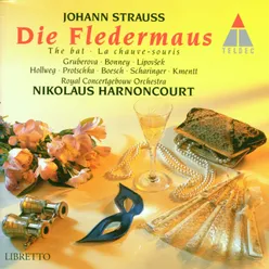 Strauss, Johann II : Die Fledermaus : Act 1 "Trinke, Liebchen, trinke schnell" [Alfred, Rosalinde, Frank]