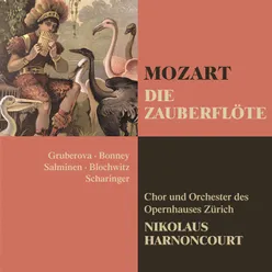 Mozart : Die Zauberflöte : Act 2 "Wie? Wie? Wie? ihr an diesem Schreckensort?" [Three Ladies, Tamino, Papageno]