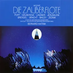 Die Zauberflöte, K.620, Act I: Wo willst du, kühner Fremdling, hin? (Sprecher, Tamino, Chor)