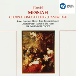 Messiah, HWV 56, Pt. 1, Scene 1: Chorus. "And the Glory, the Glory of the Lord"