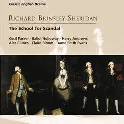 The School for Scandal - A comedy in five acts, Act I, Scene 1 (At Lady Sneerwell's): Curtain music (Boyce: Symphony No. 2 in A - II. Vivace)