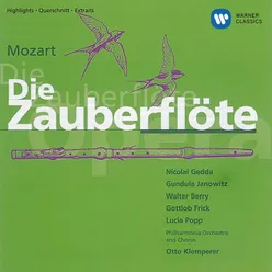 Die Zauberflöte, K. 620, Act 2 Scene 29: No. 21, Finale, "Papagena!" (Papageno, Knaben) - Duetto, "Pa-pa-gena! … Pa-pa-geno!" (Papageno, Papagena) - "Nur stille!" (Monostatos, Königin, Damen) - "Die Strahlen der Sonne" (Sarastro, Chorus)