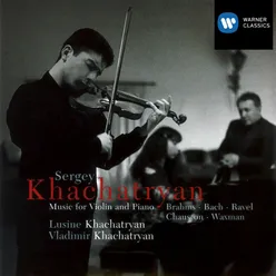 Brahms: Violin Sonata No. 3 in D Minor, Op. 108: II. Adagio