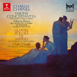 Chaynes: 4 Poèmes de Sappho, pour soprano et trio à cordes: No. 1, Eros, qui donne la douleur