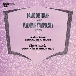 Szymanowski: Violin Sonata in D Minor, Op. 9: II. Andantino tranquillo e dolce - Scherzando