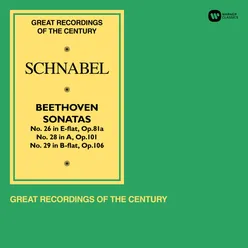 Beethoven: Piano Sonata No. 28 in A Major, Op. 101: I. Etwas lebhaft, und mit der innigsten Empfindung. Allegretto ma non troppo