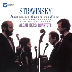 Stravinsky: 3 Pieces for String Quartet: No. 1