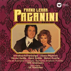 Paganini, Act I: Auftrittslied. "Mein lieber Freund, ich halte viel auf Etikette"