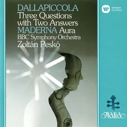 Dallapiccola: Three Questions and Two Answers: III. Impetuoso, violento