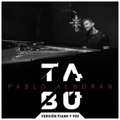 Tabú Versión piano y voz