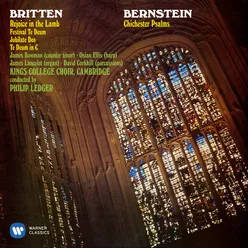 Bernstein: Chichester Psalms: II. Psalm XXIII. "Adonai ro-i, lo ehsar" - Psalm II. "Lamah rag'shu goyim" (Version for Choir, Organ, Harp and Percussion)