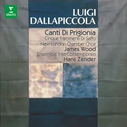 Dallapiccola: Canti di prigionia: No. 3, Congedo di Girolamo Savonarola