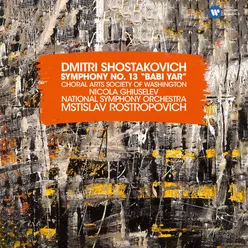 Shostakovich: Symphony No. 13 in B-Flat Minor, Op. 113 "Babi Yar": I. Babi Yar. Adagio