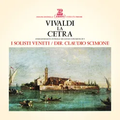 Vivaldi: La cetra, Violin Concerto in C Major, Op. 9 No. 1, RV 181a: I. Allegro