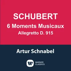 Schubert: 6 Moments musicaux, D. 780: No. 3, in F Minor