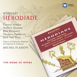 Hérodiade, Act 2: "À mon approche quel trouble fait détourner les yeux ?" (Vitellius, Hérode, Phanuel, Salomé, Jean, Chœur)