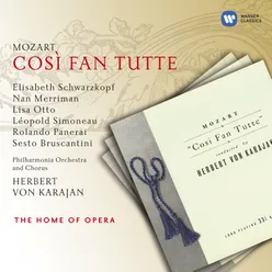 Mozart: Così fan tutte, K. 588, Act 1 Scene 5: "Muoio d'affano!" (Fiordiligi, Dorabella) - No. 9, Quintetto, "Di scrivermi ogni giorno" (Fiordiligi, Dorabella, Guglielmo, Ferrando, Don Alfonso) - Coro, "Bella vita militar!" (Chorus)