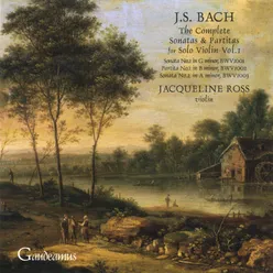 Bach: Sonatas for Solo Violin, Nos. 1 - 2; Partita No. 1