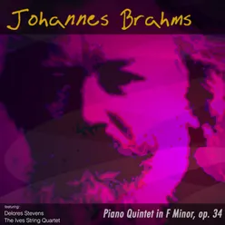 Brahms Piano Quintet in F Minor, Op. 34