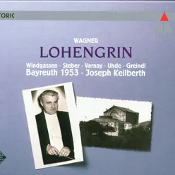 Wagner : Lohengrin : Act 2 "Mein Held, entgegne kühn dem Ungetreuen!" [König, Chorus, Lohengrin, Friedrich, Elsa]